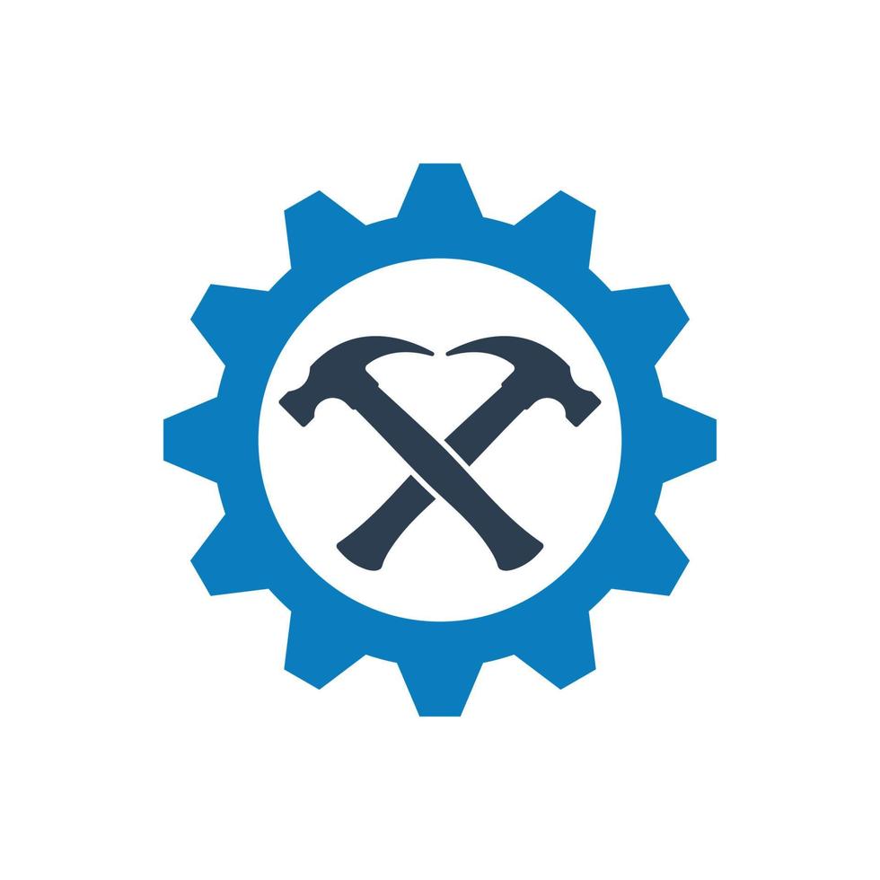 mechanic tools icon vector