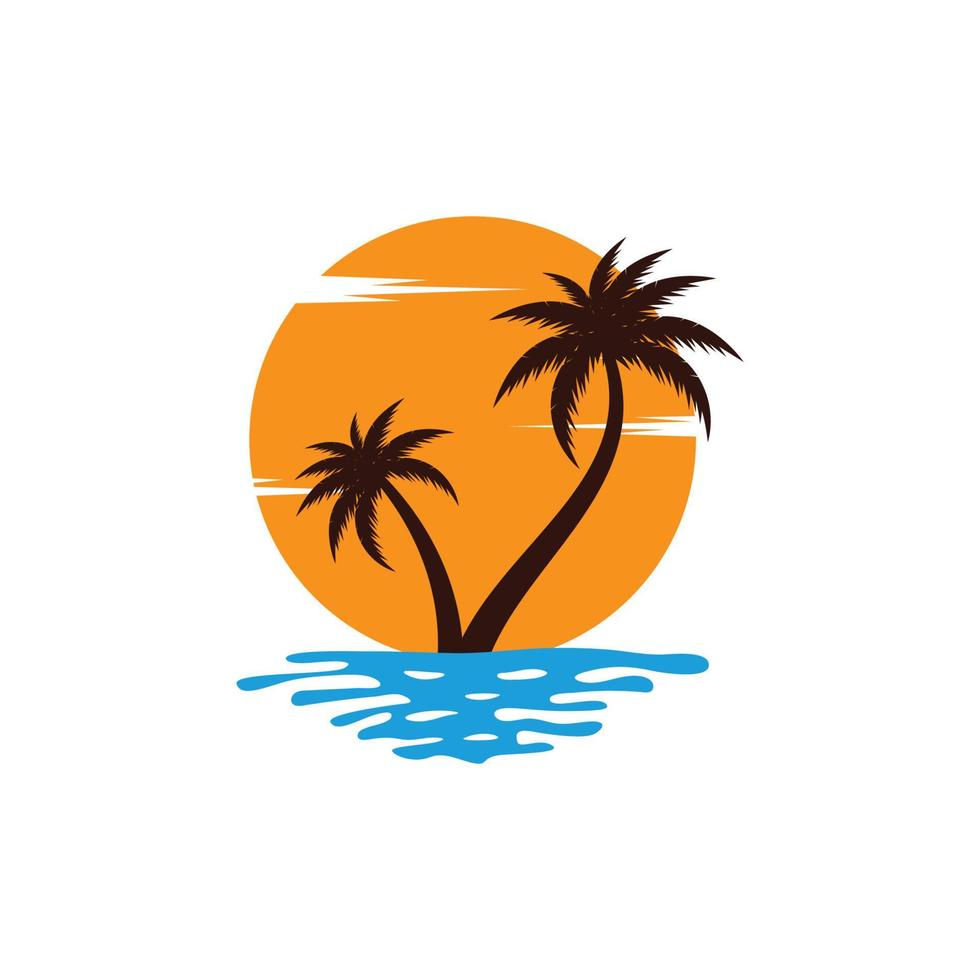logo de palm beach vector