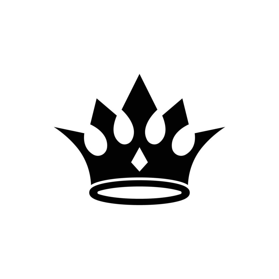 crown icon design vector