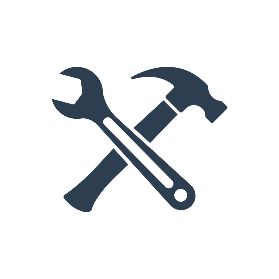 mechanic tools icon vector