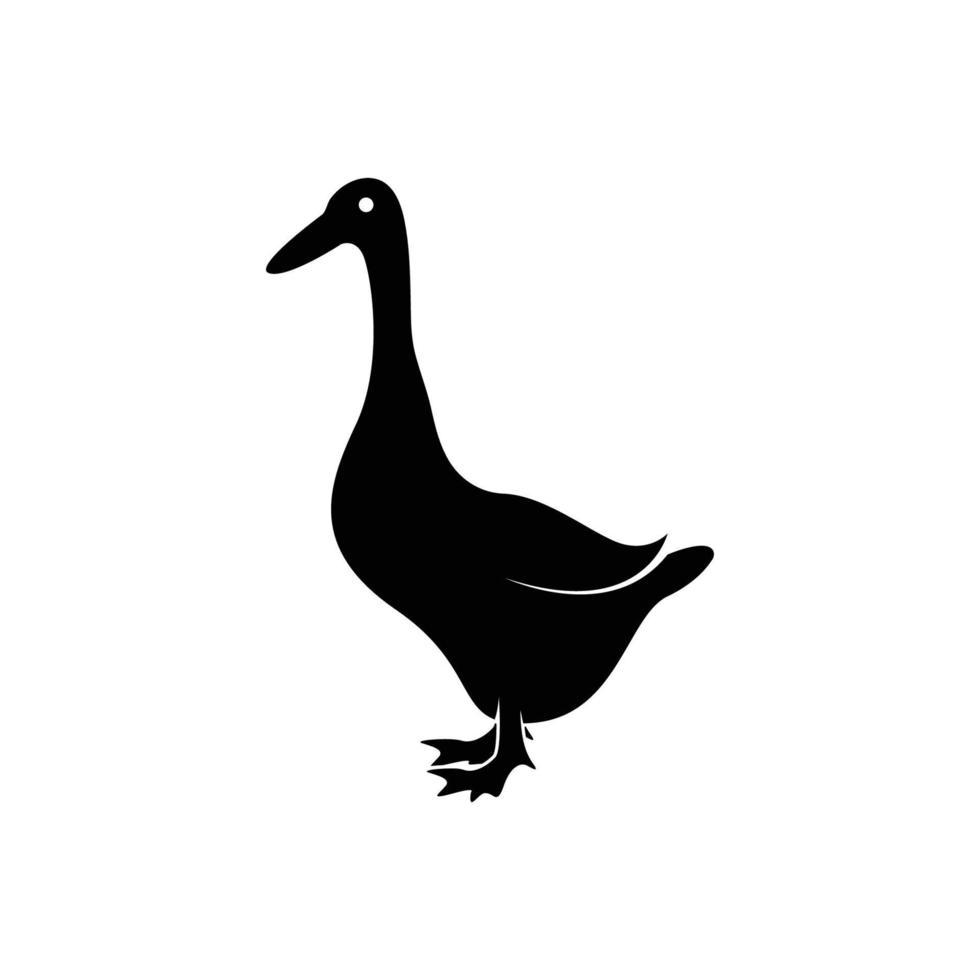 Pato icono vector