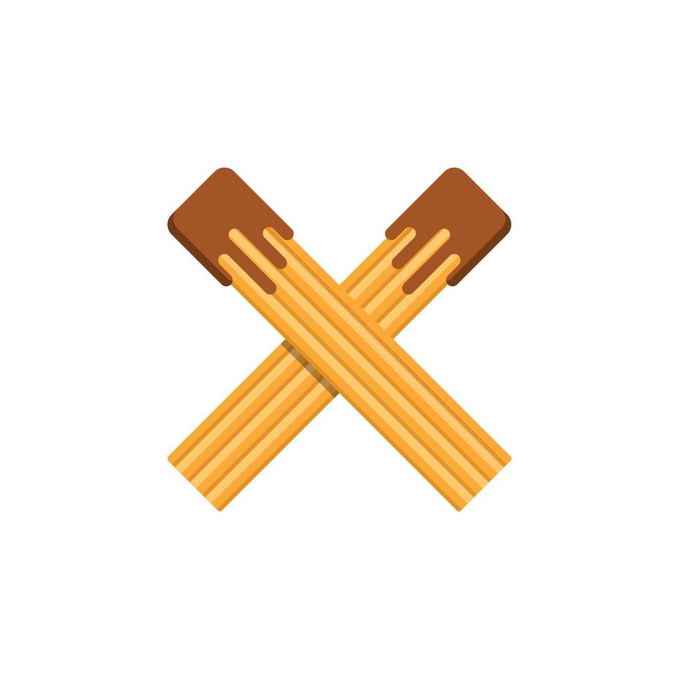 churros icon vector