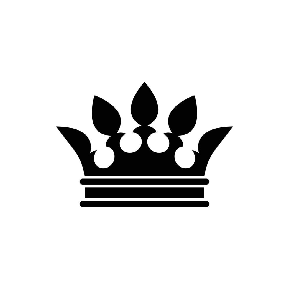 crown icon design vector