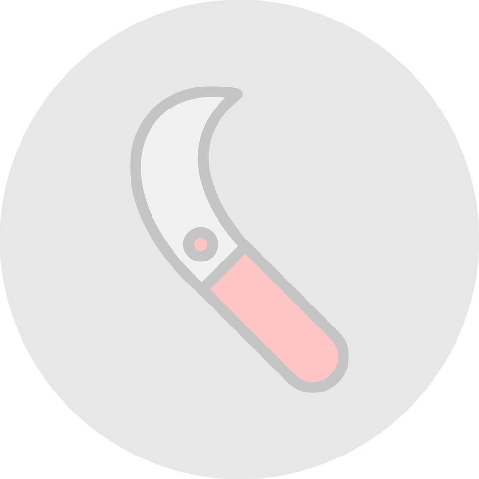 Sickle Vector Icon Design