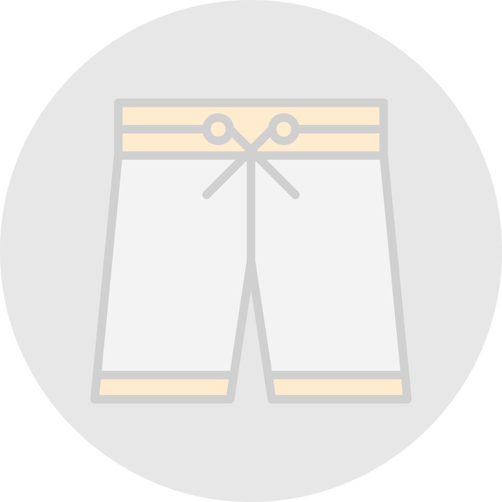 Swimming Suit Vector Icon Design