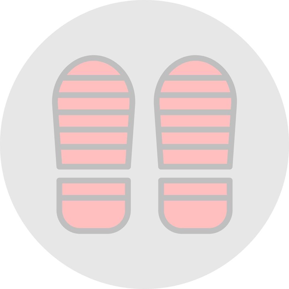 Footsteps Vector Icon Design