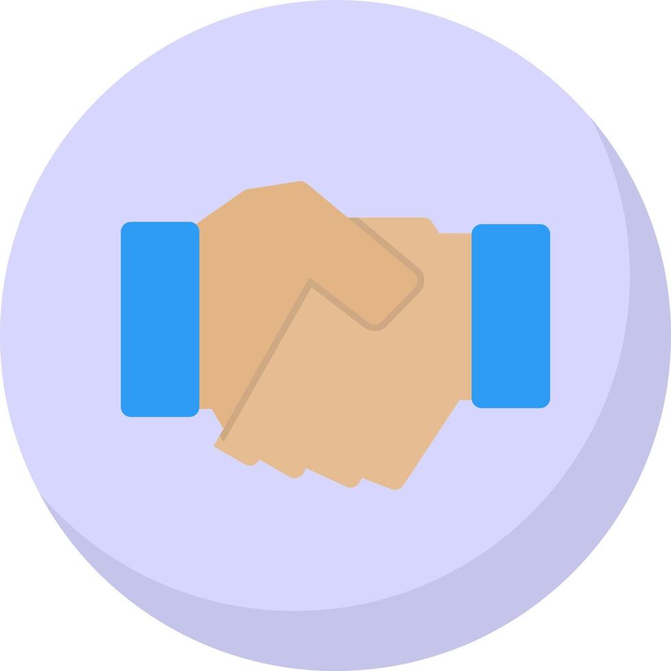 Game Handshake Vector Icon Design