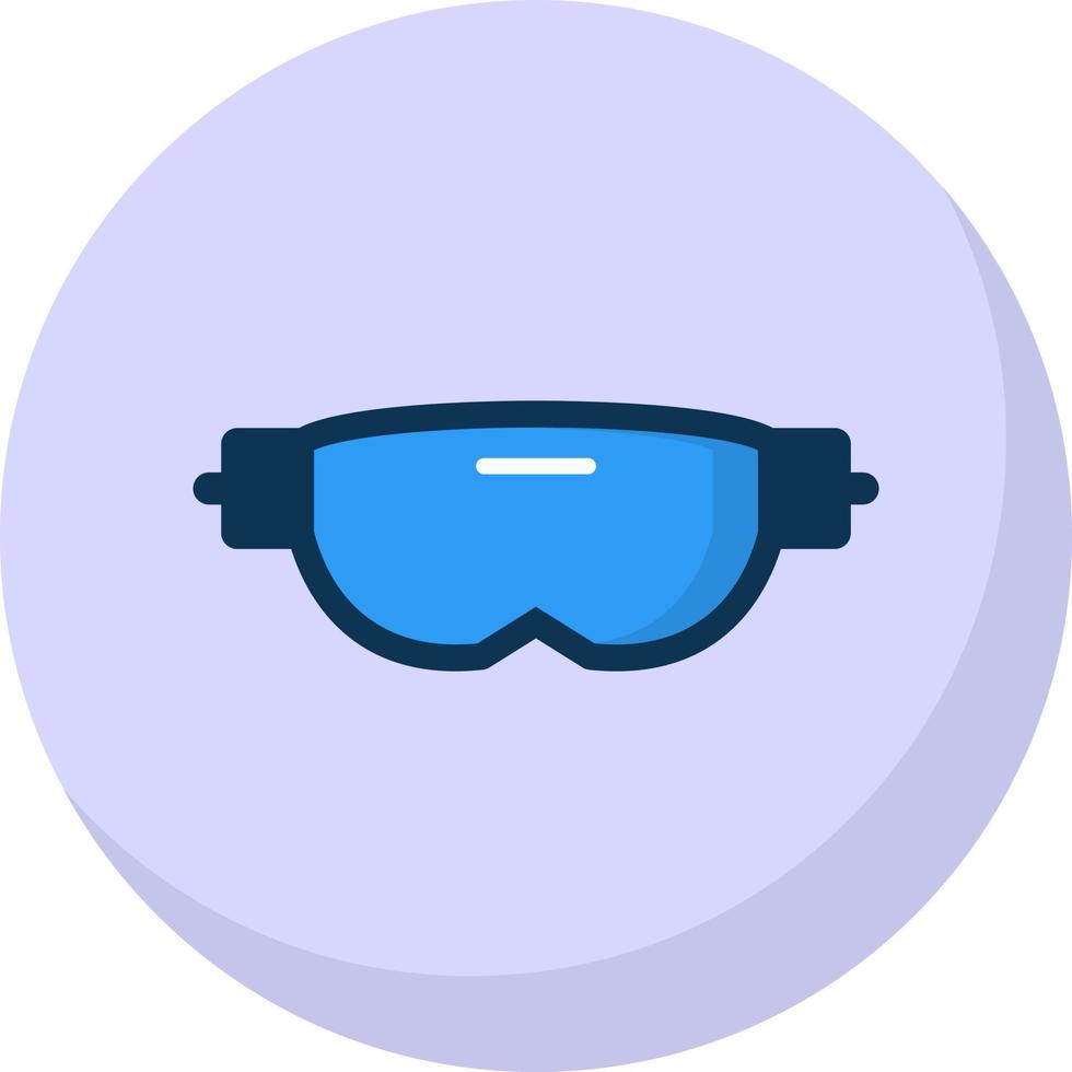 VR Glasses Vector Icon Design