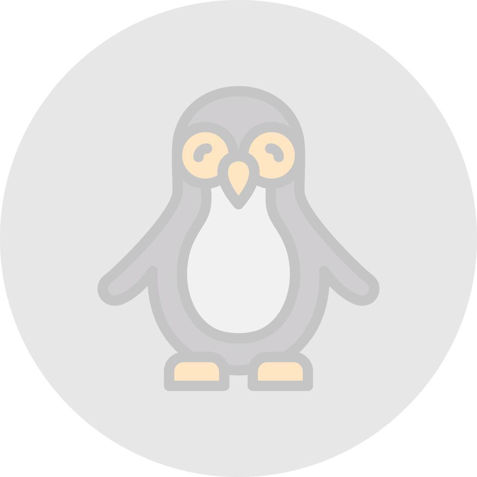 Penguin Vector Icon Design