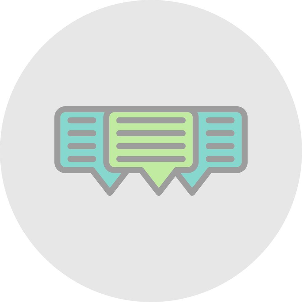 Feedback Vector Icon Design