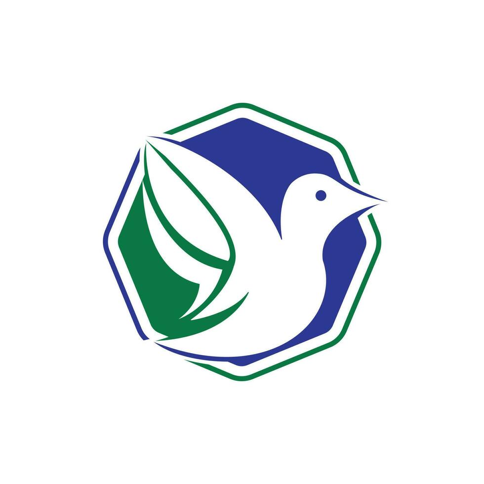 diseño de logotipo de vector de pájaro. plantilla de diseño de logotipo de vector de pájaro creativo.