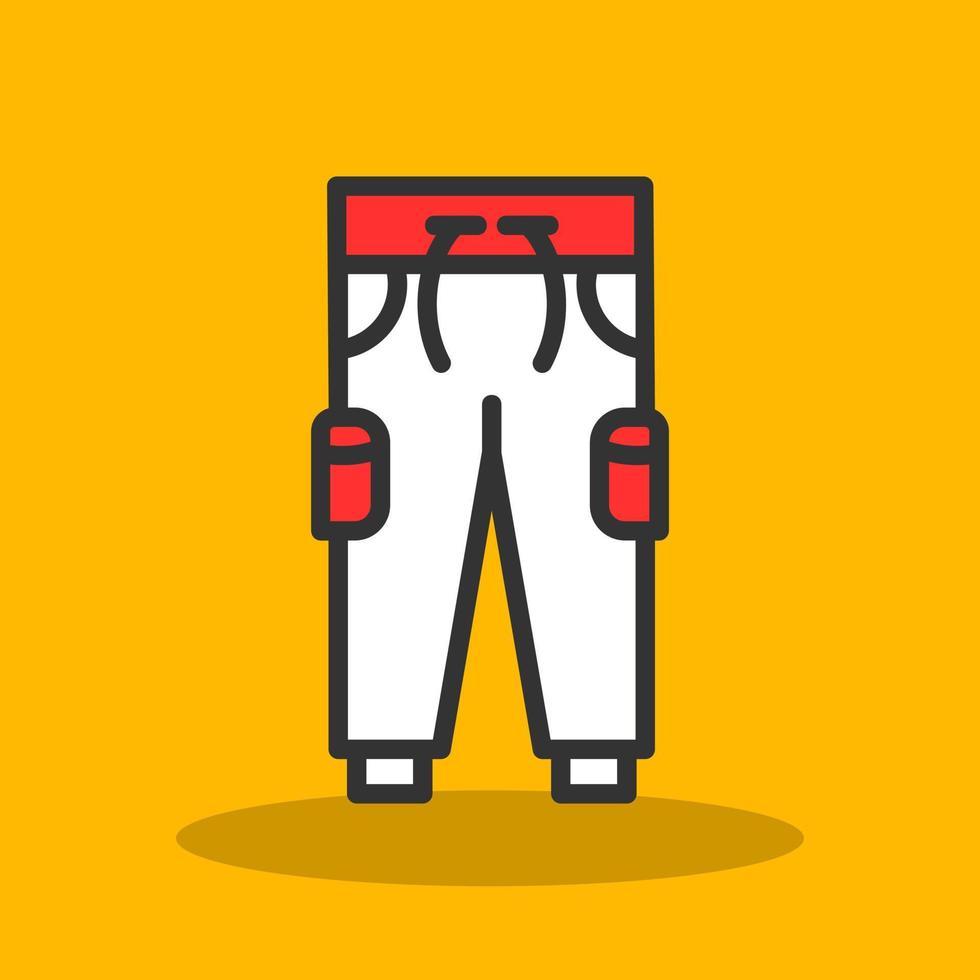 Trouser Vector Icon Design