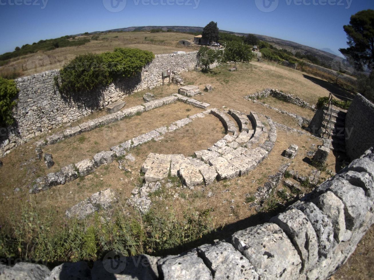 Palazzolo Acreide Latomie Stone theather photo