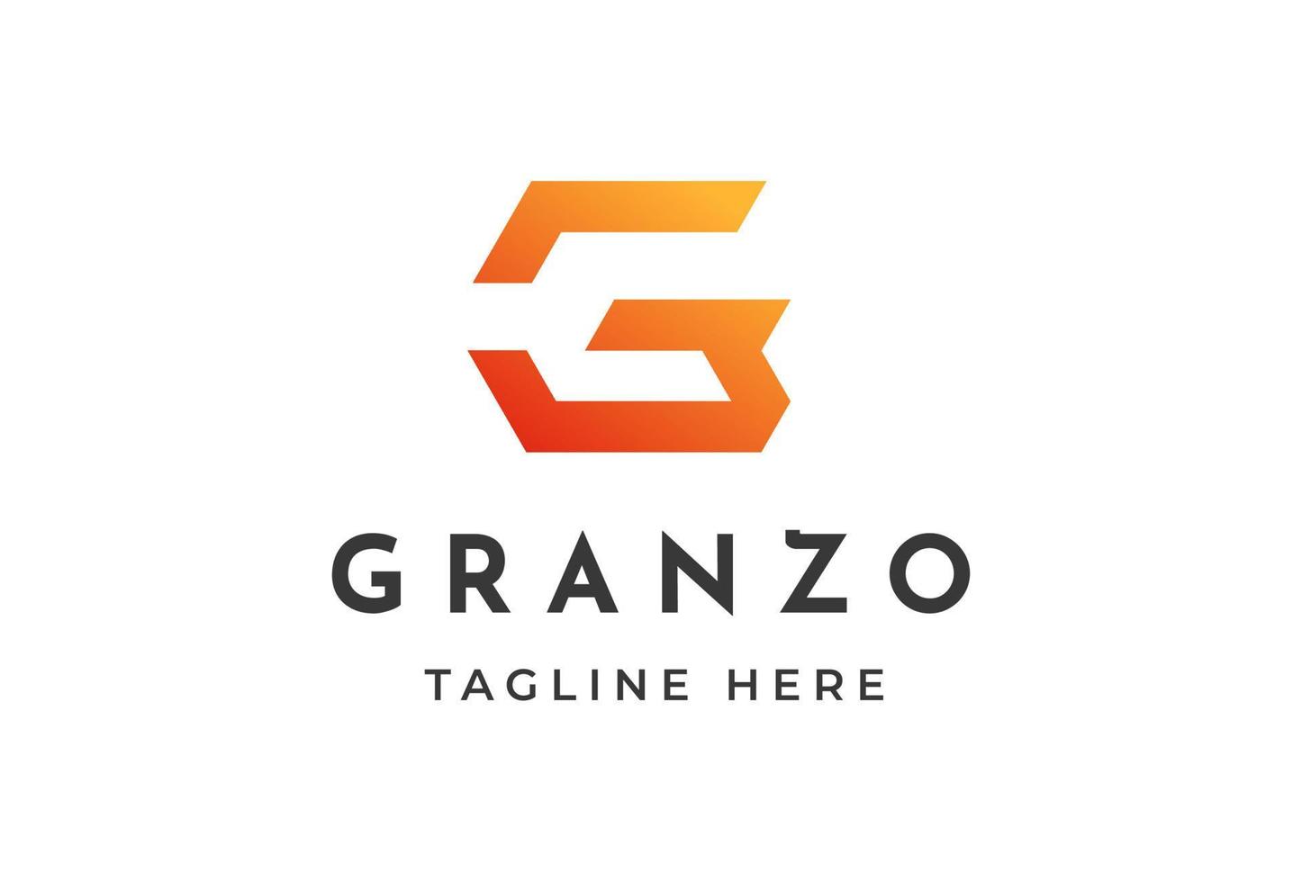 Creative letter G modern gradient logo design concept. Initial symbol for corporate business identity. Alphabet vector element