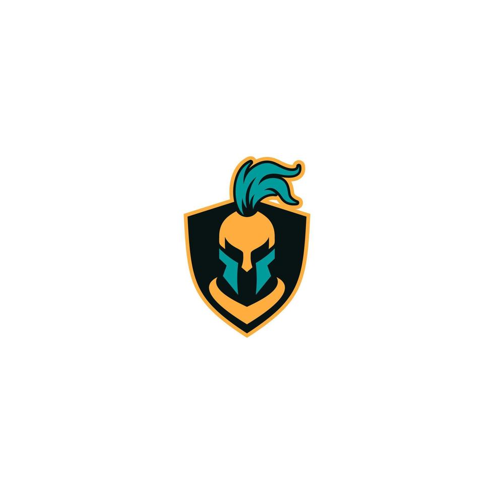 Spartan Logo illustration Spartan Helmet Logo Vector