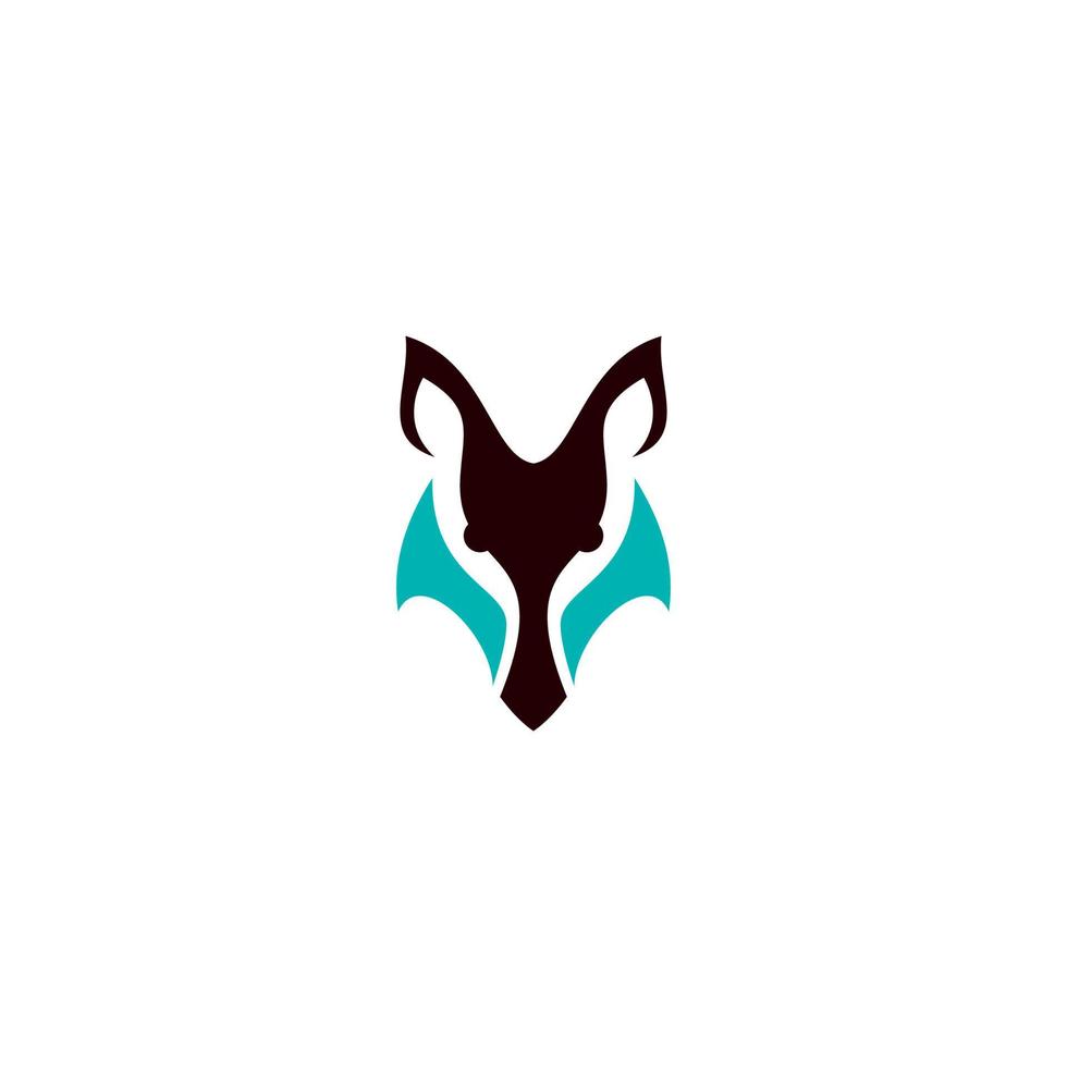 wolf head abstract line logo design, wolf logo vector