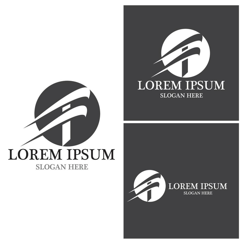 F Letter vector icon