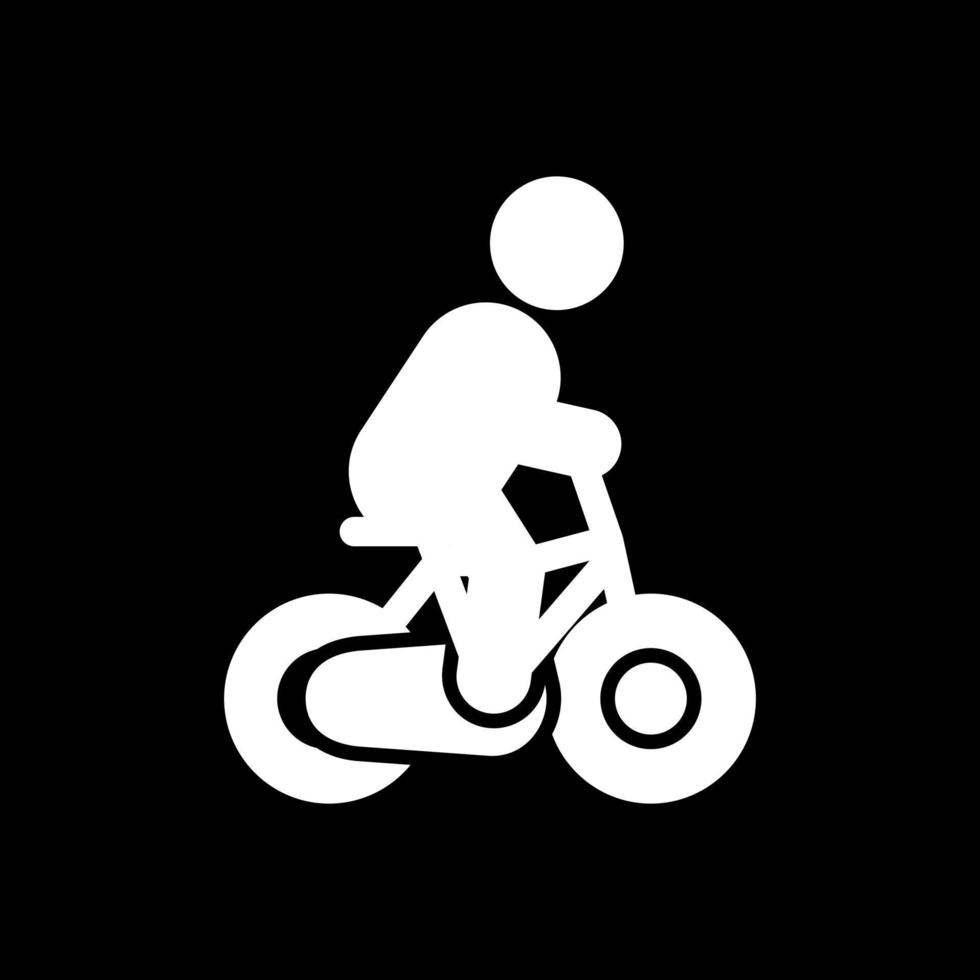 diseño de icono de vector de ciclismo