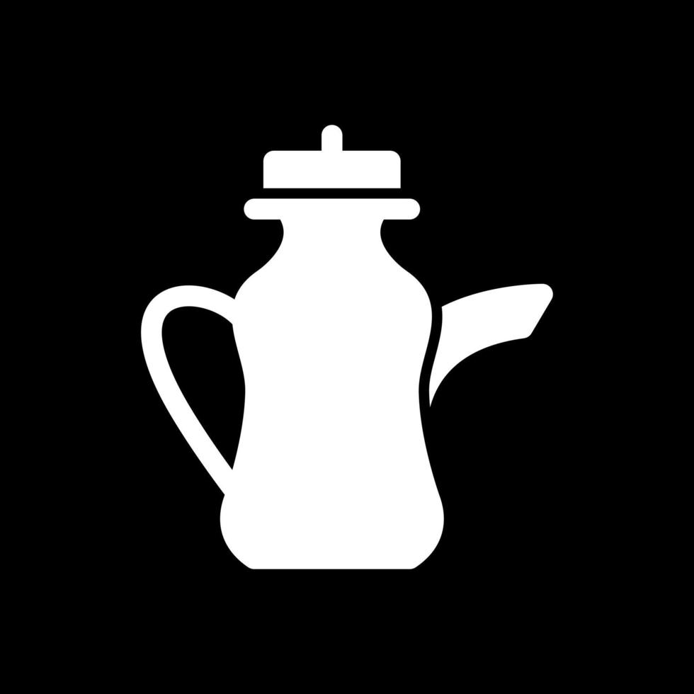 Arabic Teapot Vector Icon Design