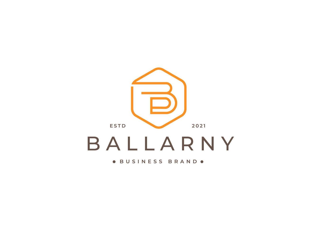 Luxury letter B simple elegant logo design concept. Initial symbol for corporate business identity. Alphabet vector element