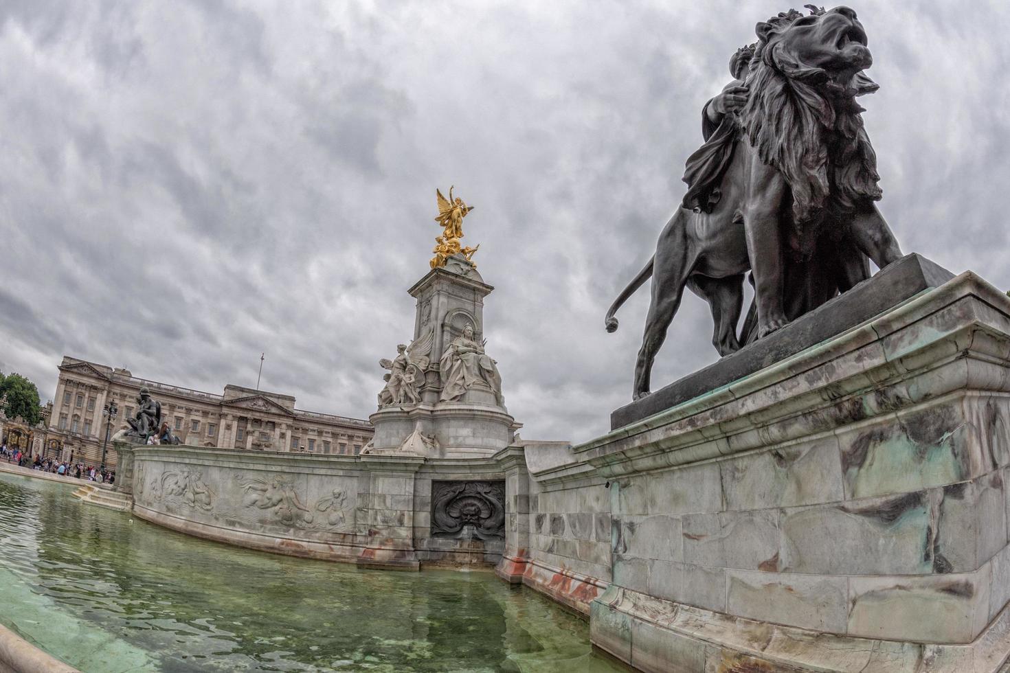 LONDON, ENGLAND - JULY 15 2017 -  queen victoria monument london detail photo