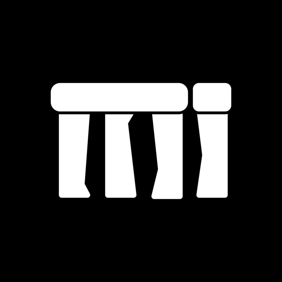 Stonehenge Vector Icon Design