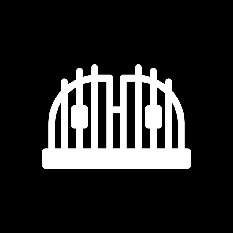 Dubai Gate Vector Icon Design