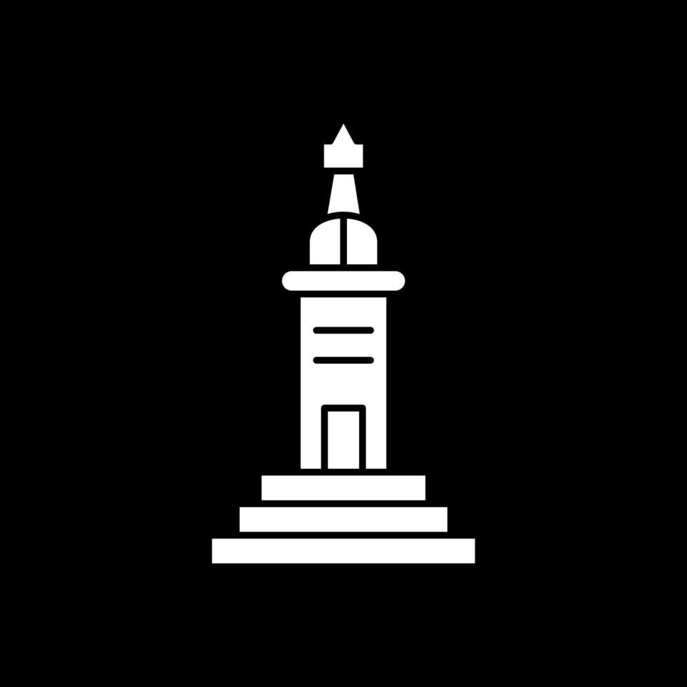 diseño de icono de vector de faro de alejandría