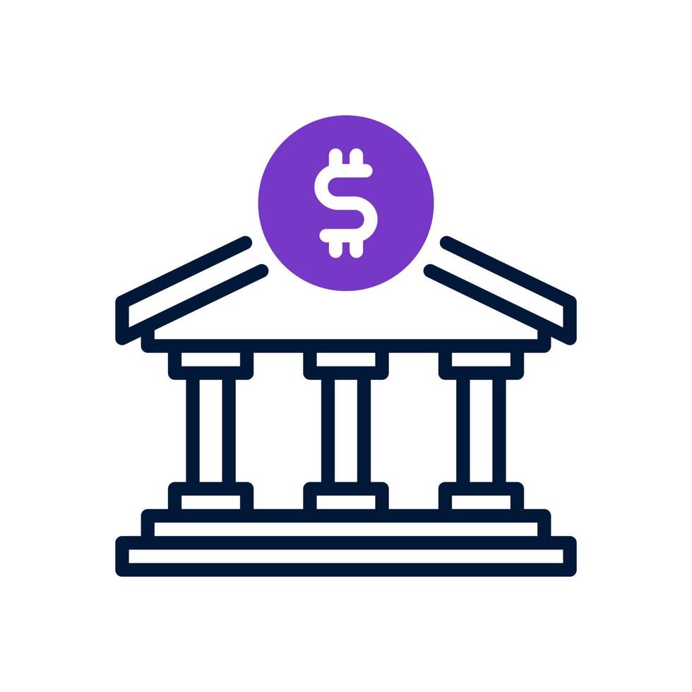 bank icon for your website design, logo, app, UI. vector