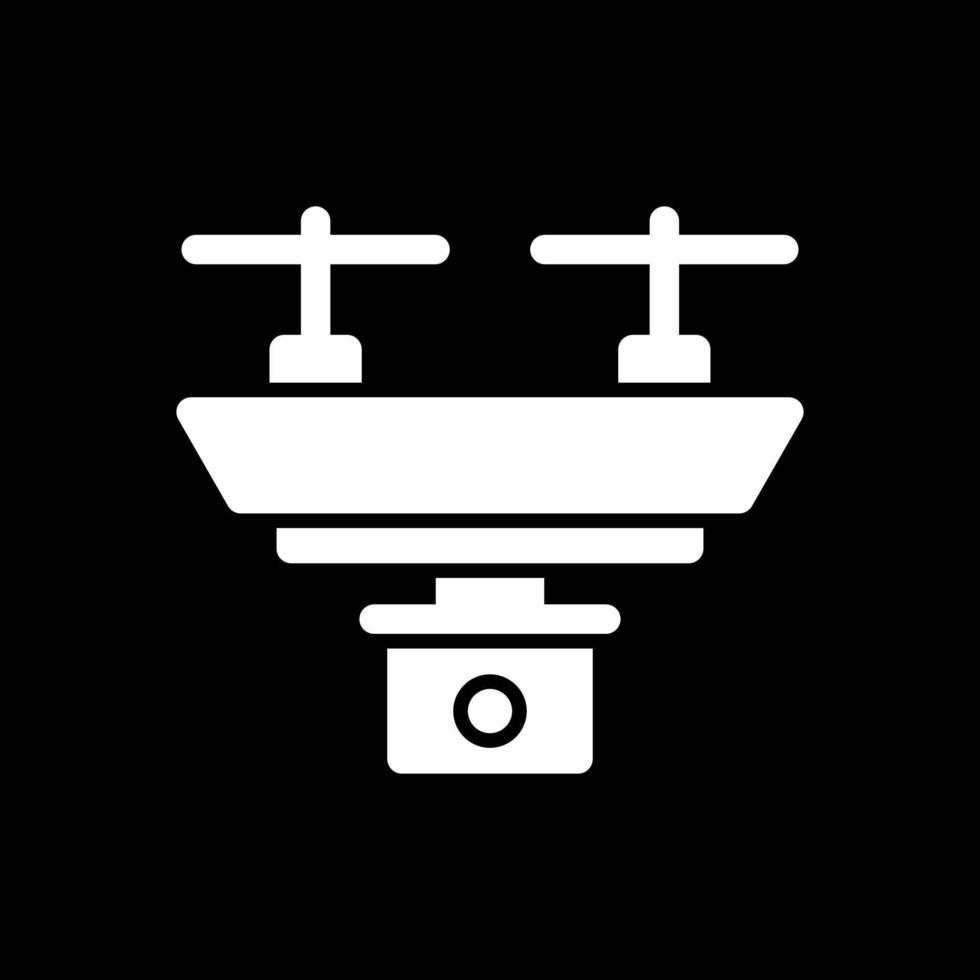 Camera Drone Vector Icon Design
