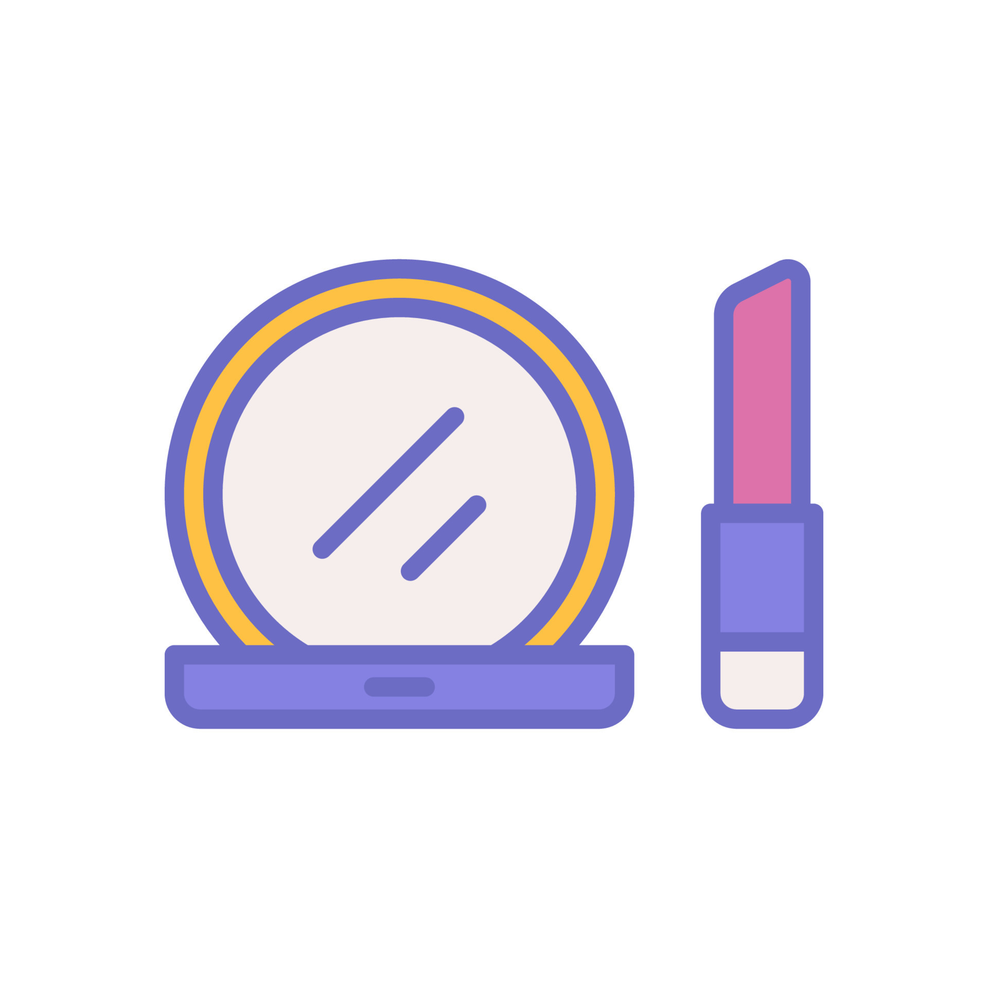 makeup icon for your website design, logo, app, UI. 20194867 Vector Art 