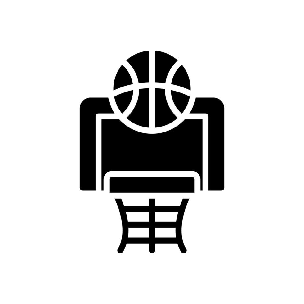 baloncesto icono para tu sitio web diseño, logo, aplicación, ui vector