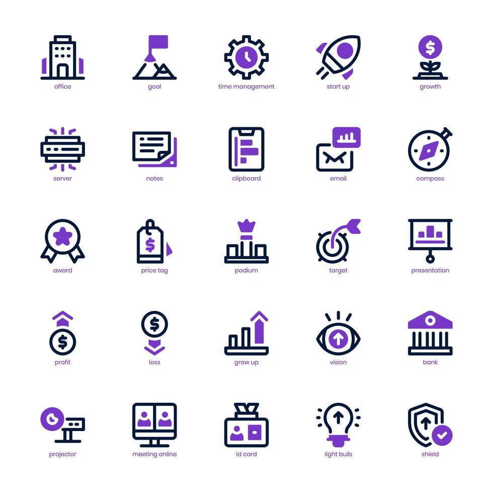 Business Analysis icon pack for your website design, logo, app, and user interface. Business Analysis icon mixed line and solid design. Vector graphics illustration and editable stroke.