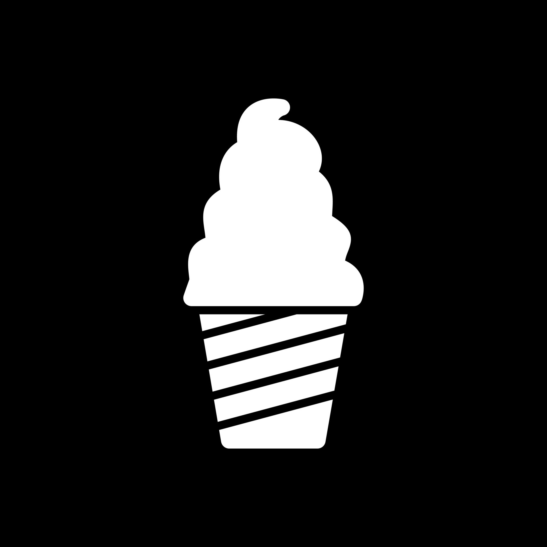 Ice Cream Cup Vector Icon Design 20195015 Vector Art at Vecteezy