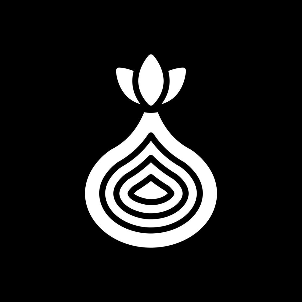 Onion Vector Icon Design