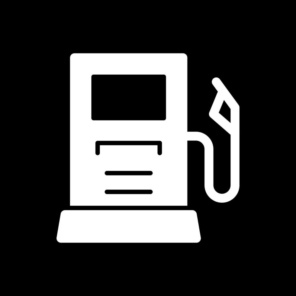 Gas Station Vector Icon Design