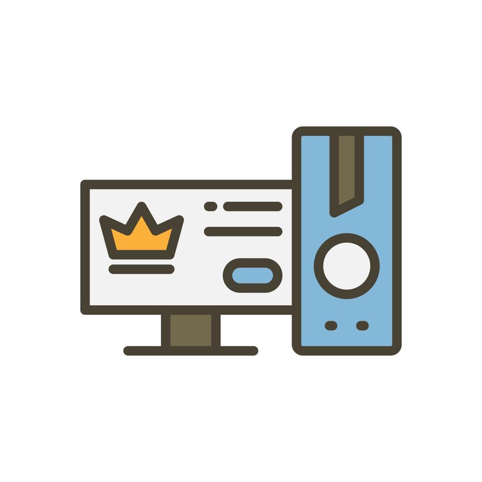 computer icon for your website design, logo, app, UI. vector