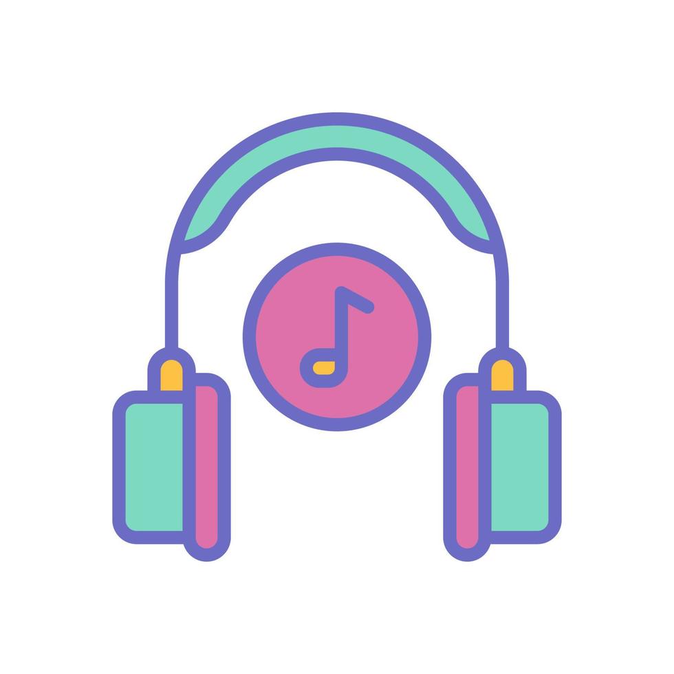 headphone icon for your website design, logo, app, UI. vector