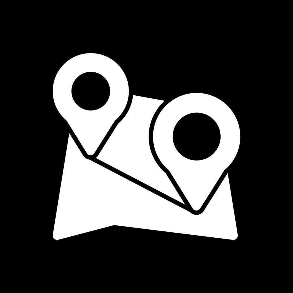 Multiple Destinations Vector Icon Design