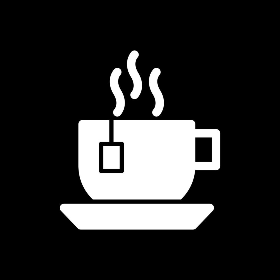 Afternoon Tea Vector Icon Design