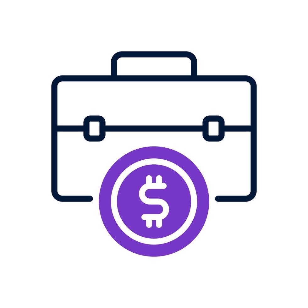 briefcase icon for your website design, logo, app, UI. vector