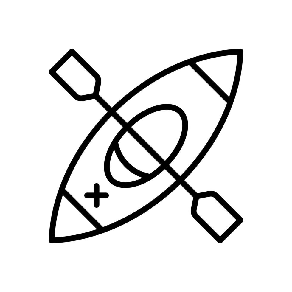 kayak icon for your website design, logo, app, UI. vector