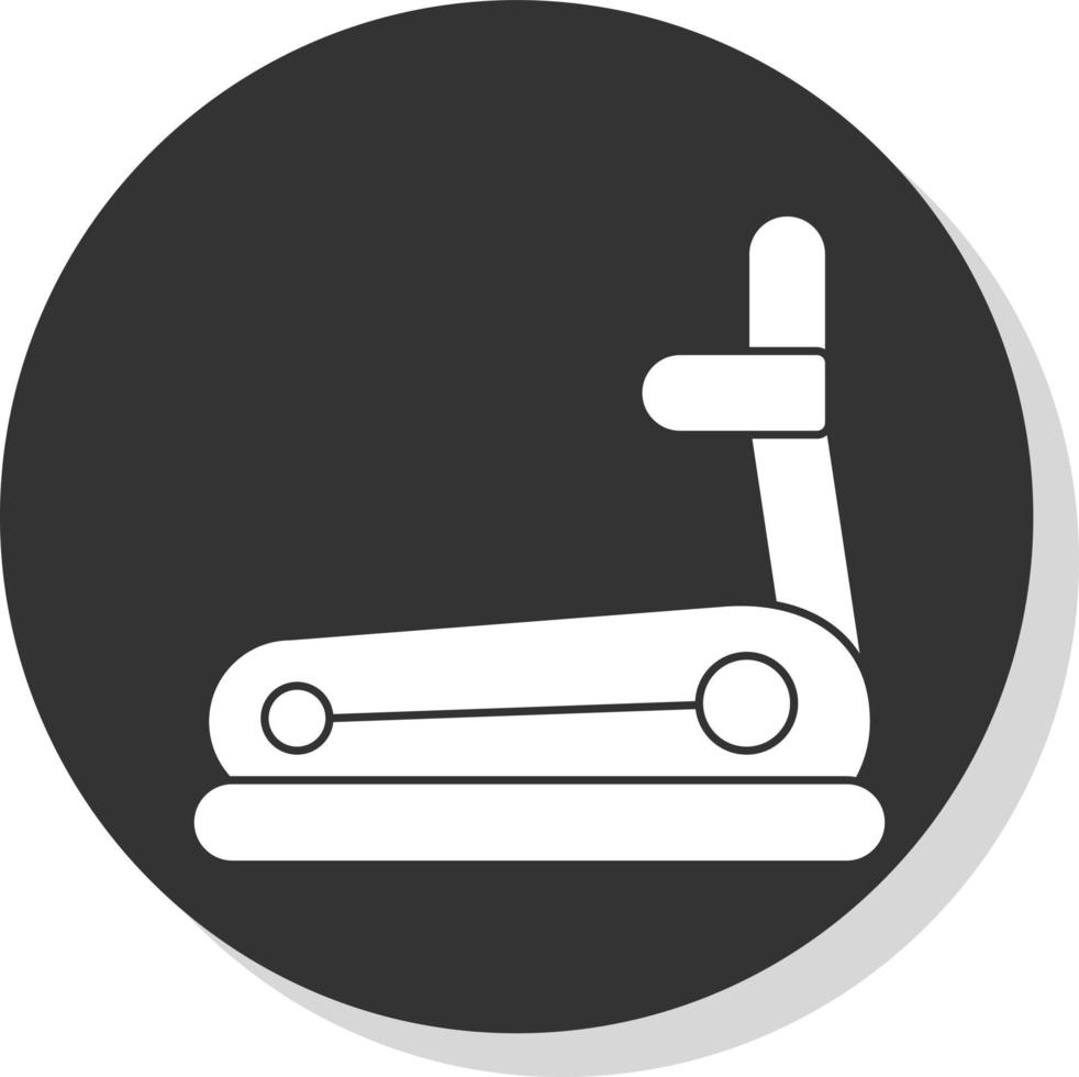Treadmill Vector Icon Design