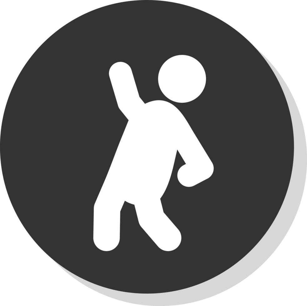 Stretching Vector Icon Design
