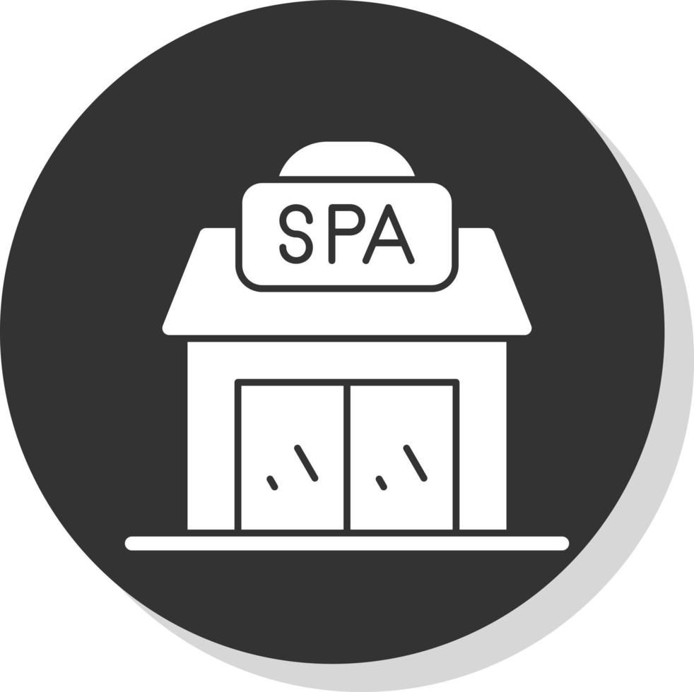 Spa Center Vector Icon Design