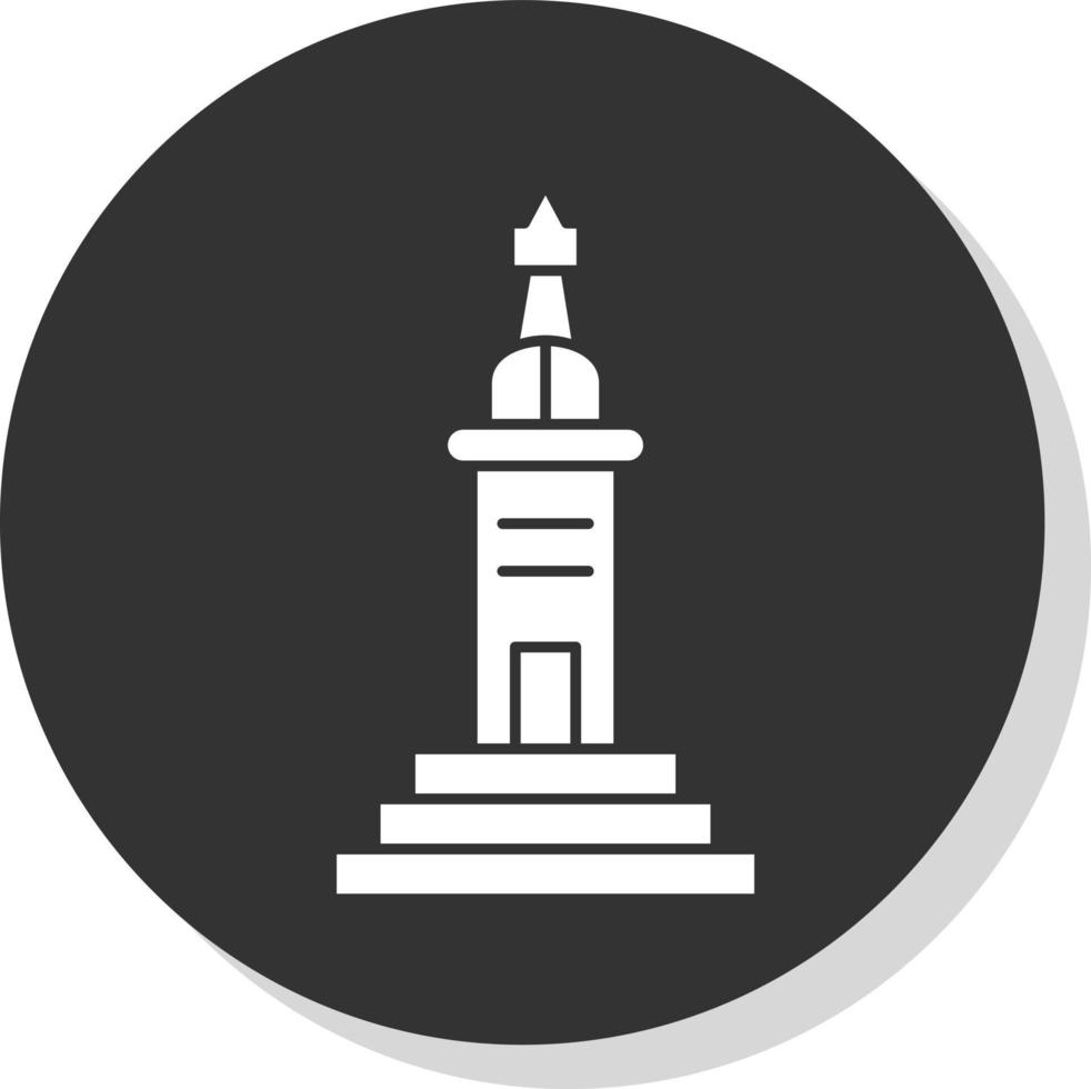 Lighthouse Of Alexandria Vector Icon Design