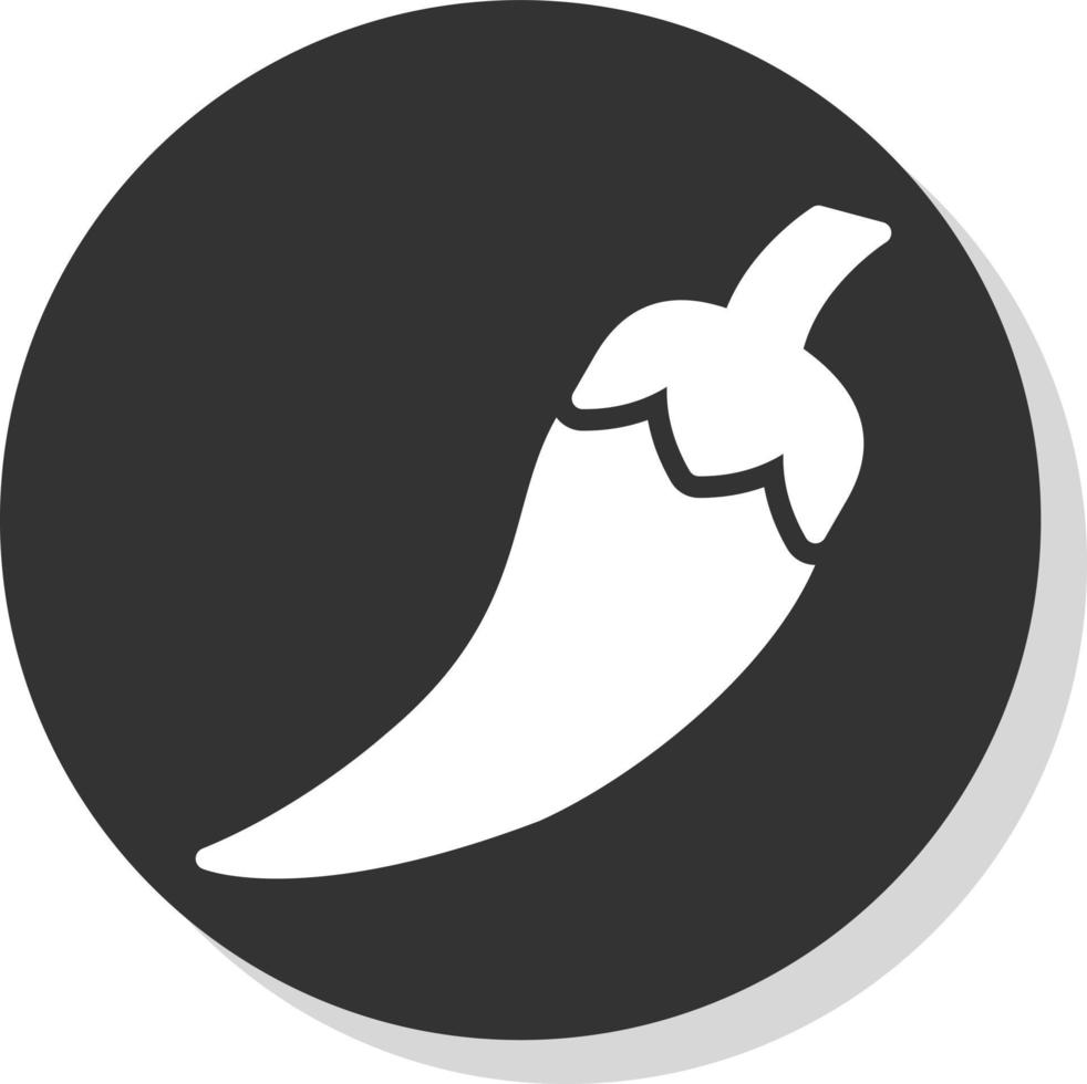 Chilli Pepper Vector Icon Design