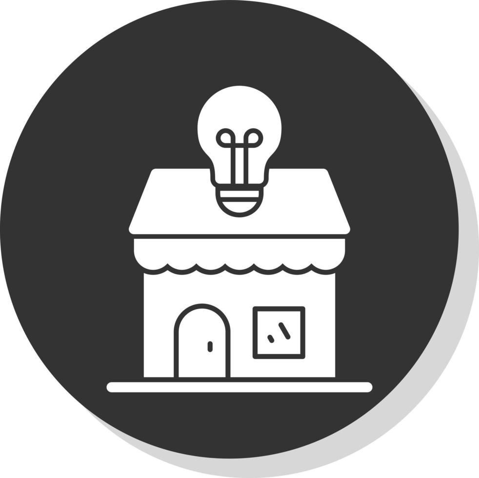Electronics Shop Vector Icon Design