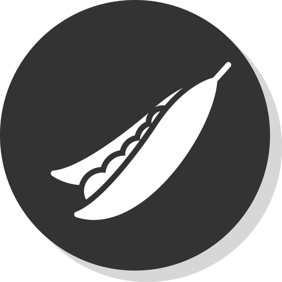Peas Vector Icon Design