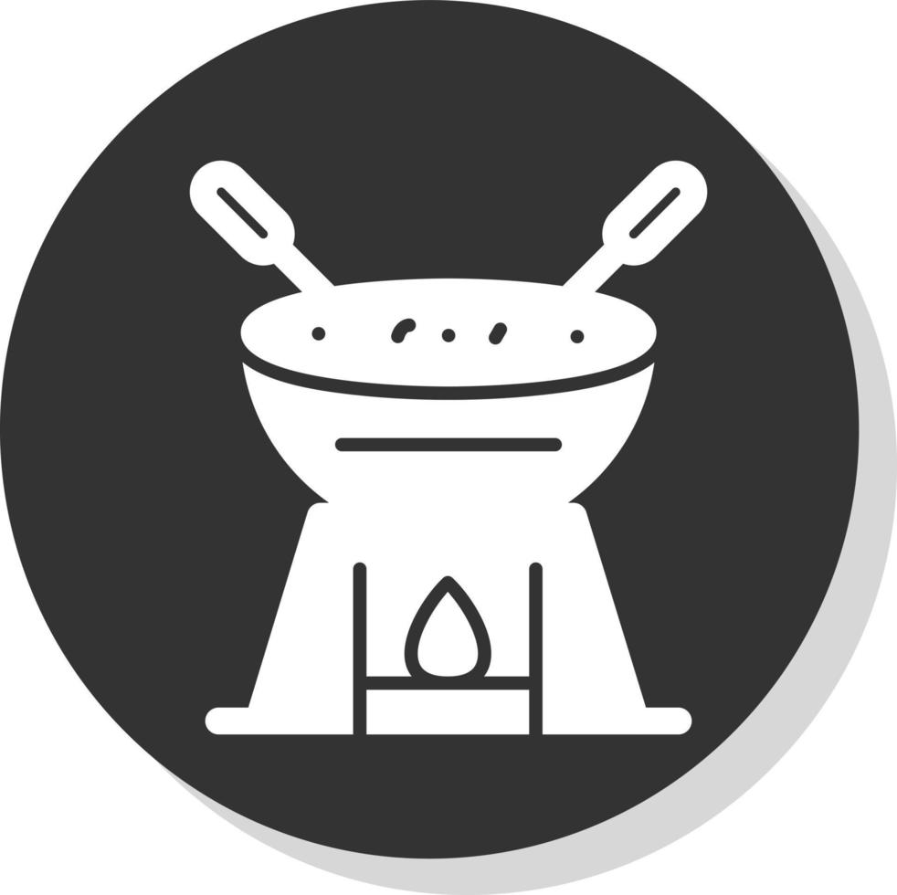 Fondue Vector Icon Design